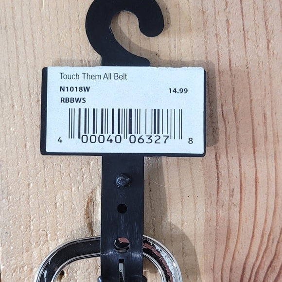 Intensity Reversible Adjustable Baseball Belt NEW Blue ONE SIZE Touch Them All - Picture 4 of 4